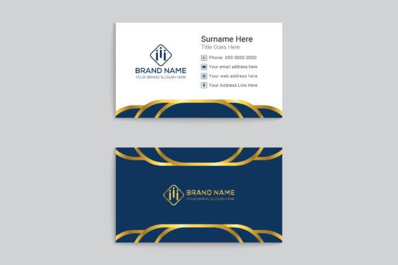 Download Luxury Dark Color Business Card - Dark color Collection